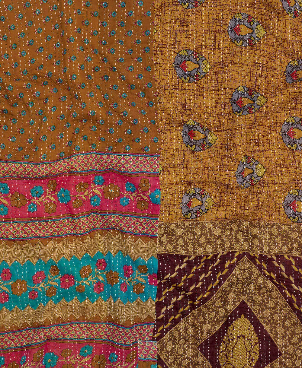 King Kantha Quilt Bedding - No. 240502