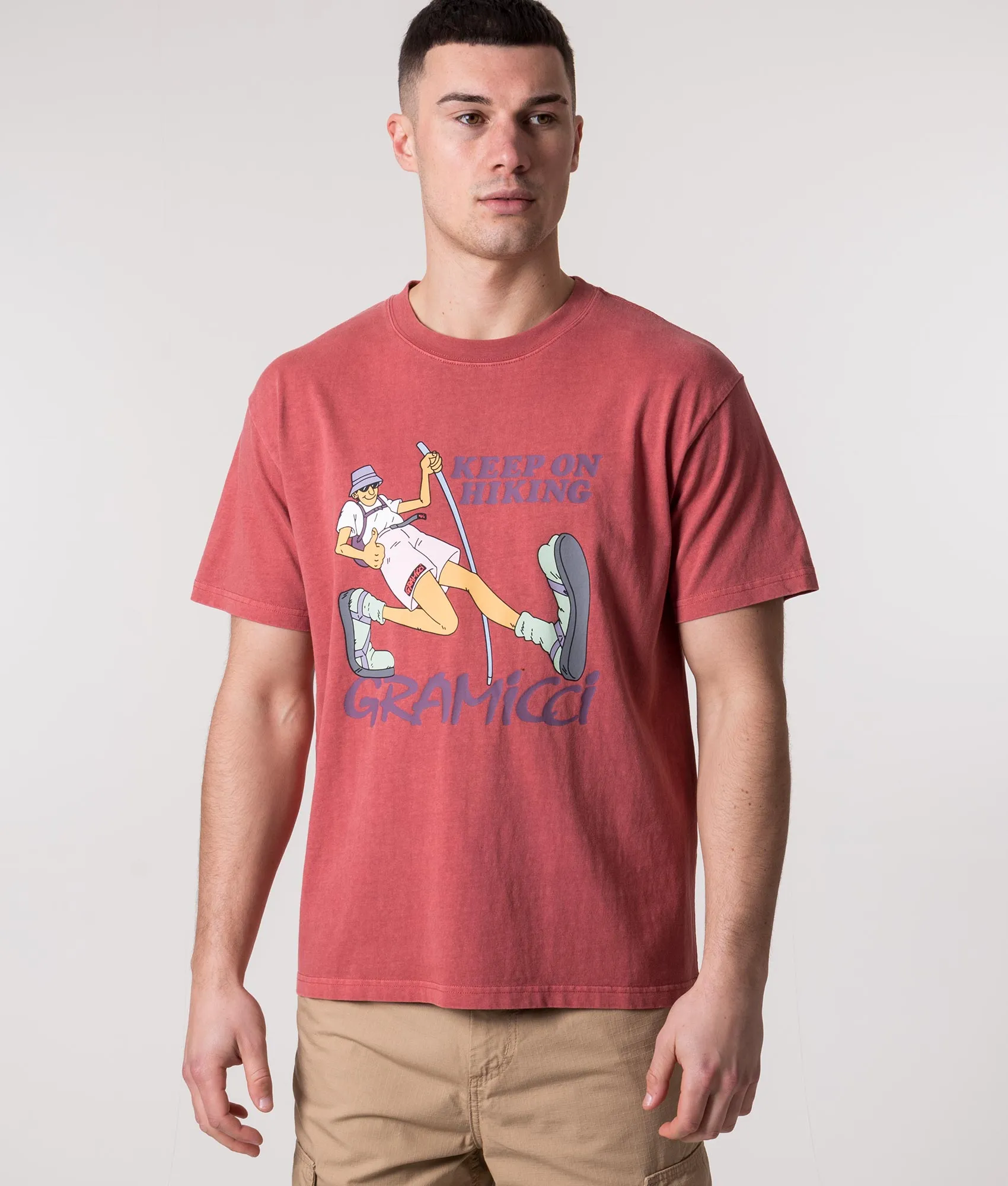 Relaxed Fit Keep On Hiking T-Shirt